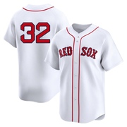 White Limited Justin Wilson Men's Boston Red Sox 2nd Home Jersey