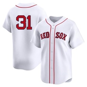 White Limited Liam Hendriks Men's Boston Red Sox 2nd Home Jersey