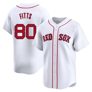 White Limited Richard Fitts Men's Boston Red Sox Home Jersey