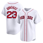 White Limited Romy Gonzalez Men's Boston Red Sox Home Jersey