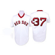 White Replica Bill Lee Men's Boston Red Sox Throwback Jersey