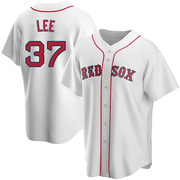 White Replica Bill Lee Youth Boston Red Sox Home Jersey