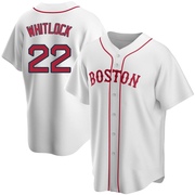 White Replica Garrett Whitlock Men's Boston Red Sox Alternate Jersey