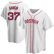 White Replica Jhostynxon Garcia Youth Boston Red Sox Alternate Jersey