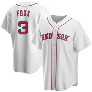 White Replica Jimmie Foxx Youth Boston Red Sox Home Jersey