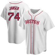 White Replica Kenley Jansen Men's Boston Red Sox Alternate Jersey