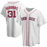 White Replica Liam Hendriks Youth Boston Red Sox Home Jersey