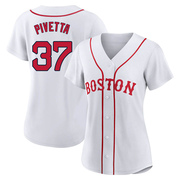 White Replica Nick Pivetta Women's Boston Red Sox 2021 Patriots' Day Jersey